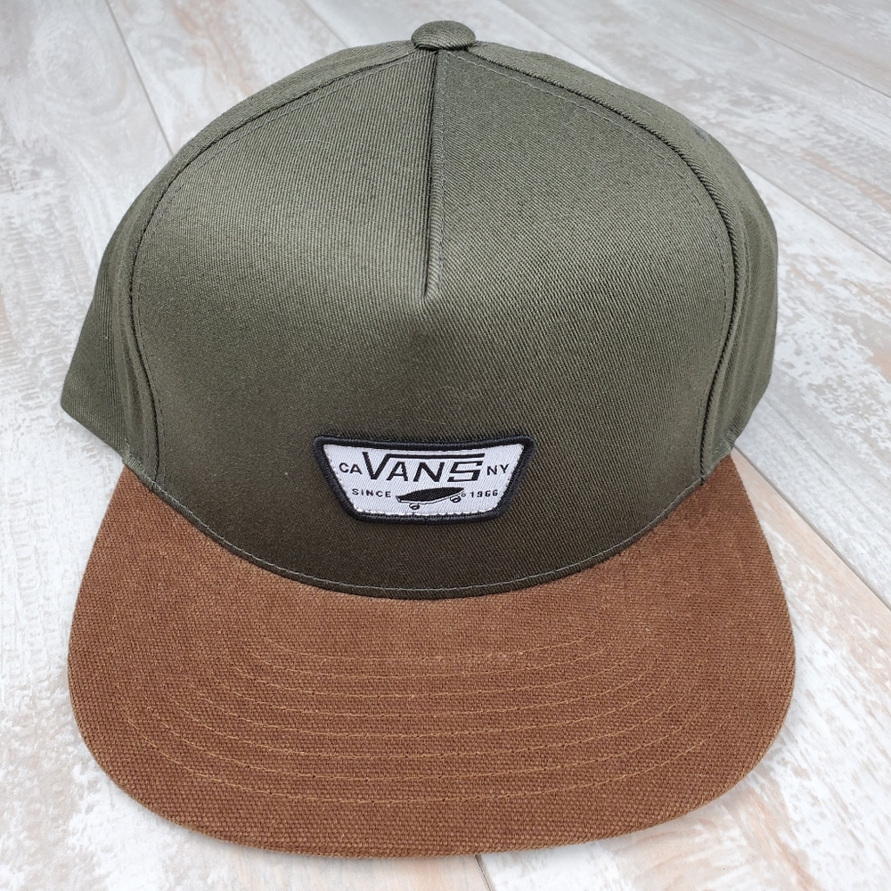 Vans Mini Full Patch Snapback Green/Brown